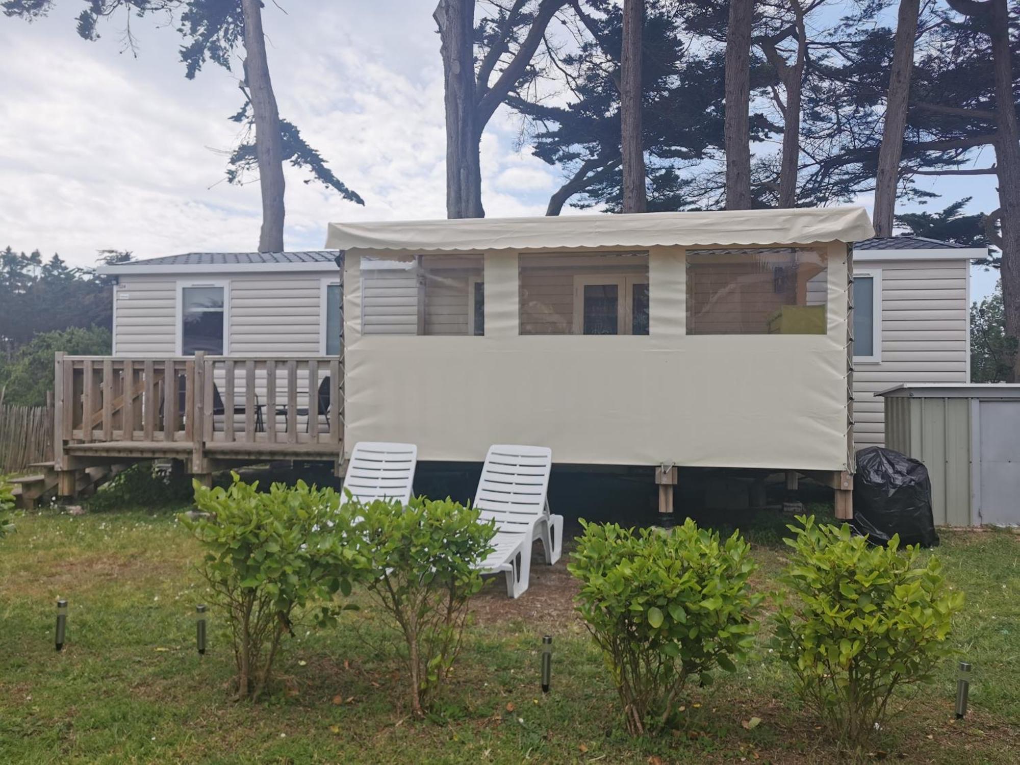 Mobilhome Vue Ocean La Costa Breizha Quiberon Extérieur photo