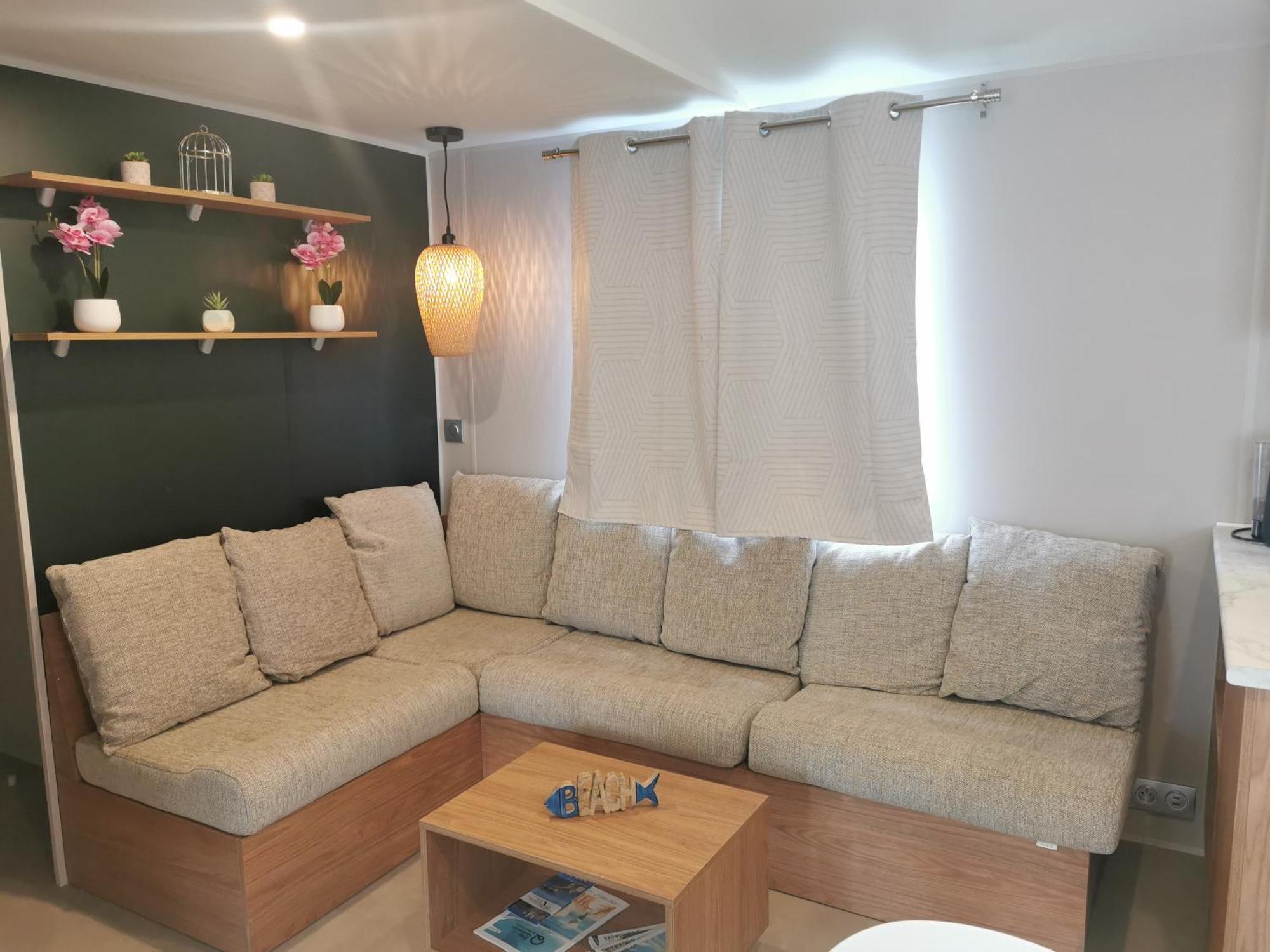 Mobilhome Vue Ocean La Costa Breizha Quiberon Extérieur photo